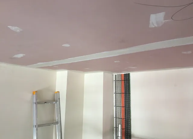 Interior plastering and painting work